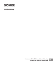 EUCHNER CTM-L2-BR-M-ZZ-SA-P-167789 Betriebsanleitung