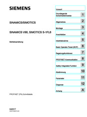 Siemens SIMOTICS S-1FL6 Betriebsanleitung