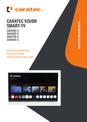 Caratec CAV322E-S Bedienungsanleitung