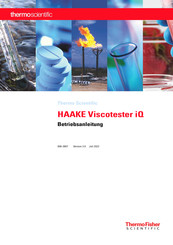 Thermo Scientific HAAKE Viscotester iQ Betriebsanleitung