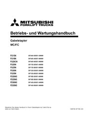 Mitsubishi FD35N3 Betriebs- Und Wartungshandbuch