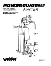 Weider PowerGuide X2S MASTER Montageanleitung