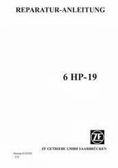 ZF 6 HP-19 Reparaturanleitung
