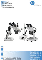 BMS Stereo BMS S-20-2L Benutzerhandbuch