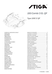 Stiga 100 COMBI 3 Gebrauchsanweisung