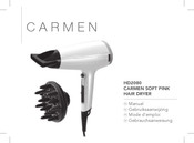 Carmen HD2080 CARMEN SOFT PINK Gebrauchsanweisung