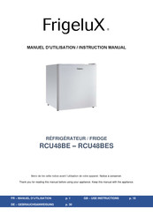 Frigelux RCU48BE Gebrauchsanweisung