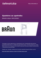 Braun MultiMix 3HM 3105 Bedienungsanleitung