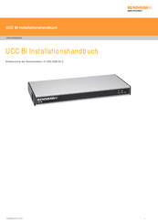 Renishaw UCC BI Installationshandbuch