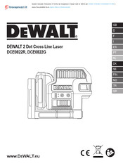 DeWalt DCE0822G Bedienungsanleitung
