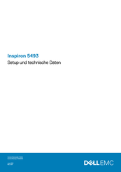 Dell Inspiron 5493 Einrichtung Und Technische Daten