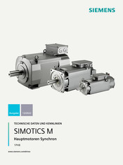 Siemens SIMOTICS M 1PH8 Technische Daten