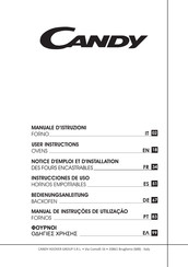 Candy FCP886X Bedienungsanleitung