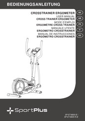 sportplus SP-ET-9600-R-iE Bedienungsanleitung