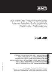 klover DUAL AIR Installations-, Bedienungs- Und Wartungsanleitung