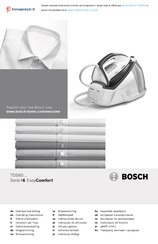 Bosch Serie I 6 EasyComfort TDS60 Serie Gebrauchsanleitung