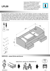 Forte LPL09 Montageanleitung