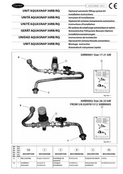 Carrier 30RB Installationsanweisungen