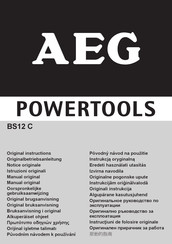 AEG BS12C Originalbetriebsanleitung