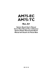 DFI AM75-EC Benutzerhandbuch