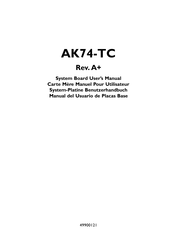 DFI AK74-TC Benutzerhandbuch