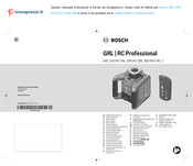 Bosch GRL Professional RC 1 Originalbetriebsanleitung