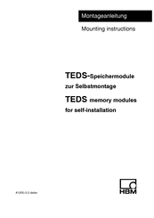 Hbm TEDS Montageanleitung