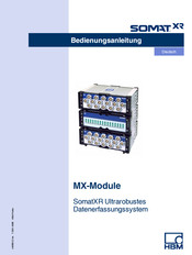 HBM SomatXR MX Bedienungsanleitung