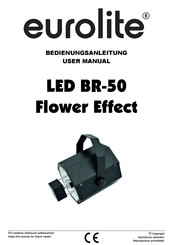EuroLite LED BR-50 Flower Effect Bedienungsanleitung