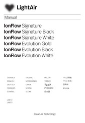 Lightair IonFlow Signature Bedienungsanleitung