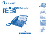 Alcatel OmniPCX Enterprise IPTouch 4068 Bedienungsanleitung
