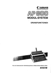 Canon AP 800 Grundfunktionen