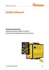 Kübler Safety-M compact SMC1.1 Bedienungsanleitung