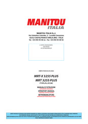 Manitou MRT 3255 PLUS PRIVILEGE Betriebsanleitung