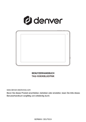 Denver TAQ-10383K Benutzerhandbuch