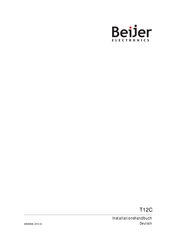 Beijer Electronics T12C Installationshandbuch