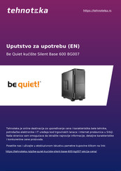 BE QUIET! BG007 Bedienungsanleitung