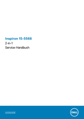 Dell Inspiron 15-5568 Servicehandbuch
