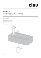 Clou flush 3 CL/03.03032 Montageanweisungen