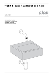 Clou flush 1 CL/03.07011 Montageanweisungen