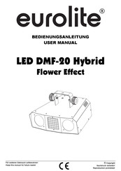 EuroLite LED DMF-20 Hybrid Flower Effect Bedienungsanleitung