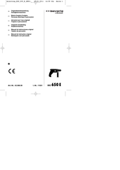 Einhell bavaria 42.586.59 Originalbetriebsanleitung