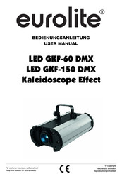 EuroLite LED GKF-60 DMX Bedienungsanleitung