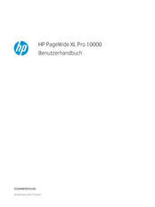 HP PageWide XL Pro 10000 Benutzerhandbuch