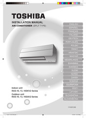 Toshiba RAS-16SAV2 Bedienungsanleitung