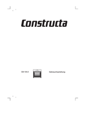CONSTRUCTA CB 104.0 Gebrauchsanleitung