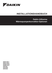 Daikin Altherma EKRTCTRL2 Installationshandbuch