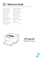 HP LaserJet M212 Serie Referenzhandbuch