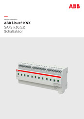 ABB i-bus KNX SA/S 16.5.2 Serie Produkthandbuch