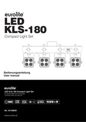 EuroLite LED KLS-180 Bedienungsanleitung